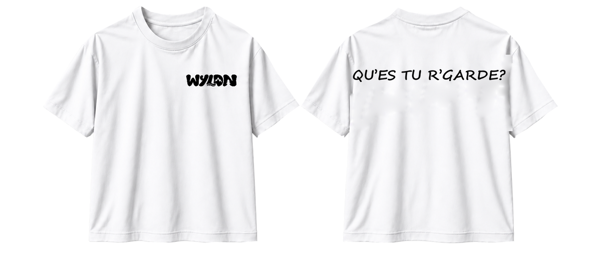 T-shirt QU’ES TU R’GARDE?