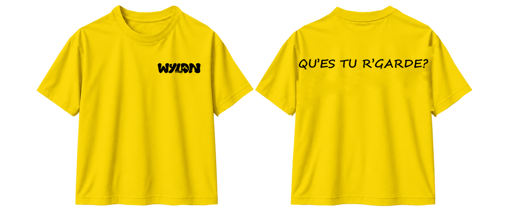 T-shirt QU’ES TU R’GARDE?