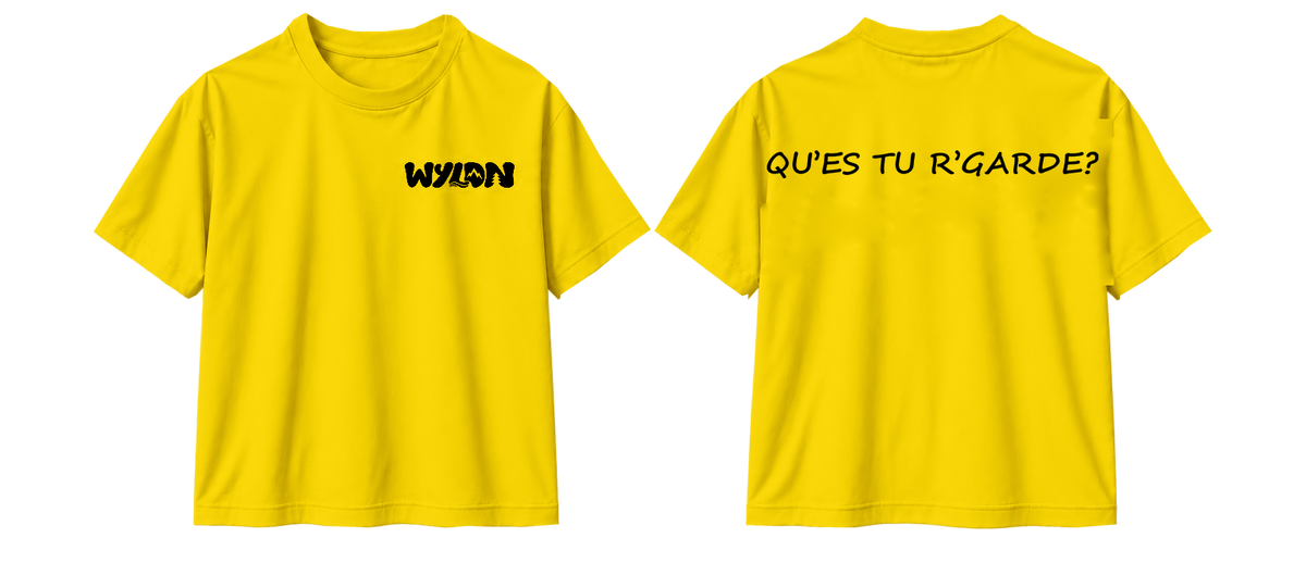 T-shirt QU’ES TU R’GARDE?