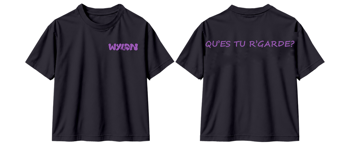 T-shirt QU’ES TU R’GARDE?