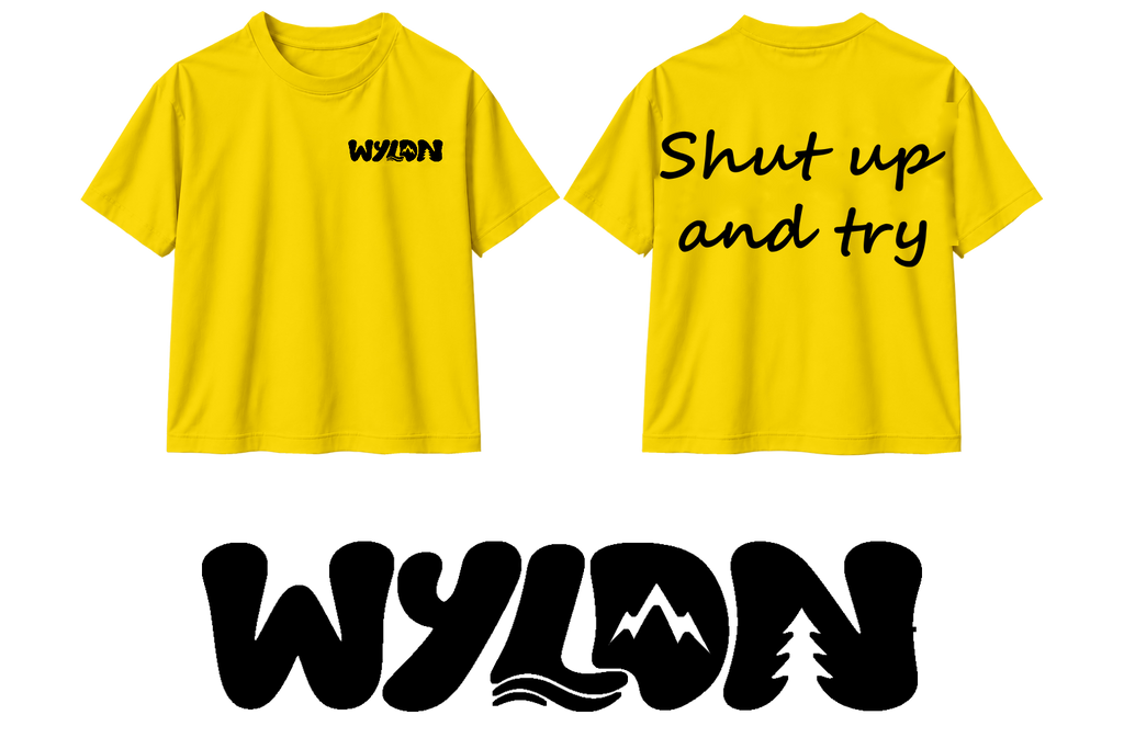 T-SHIRT SHUT UP AND TRY