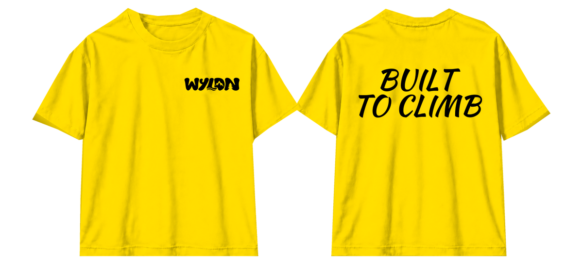 T-shirt BUILT TO CLIMB