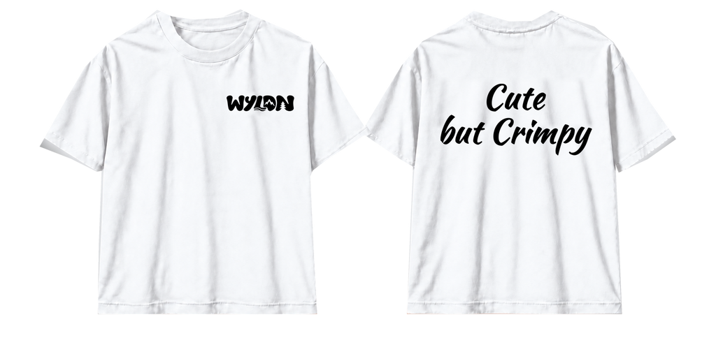 T-shirt CUTE BUT CRIMPY