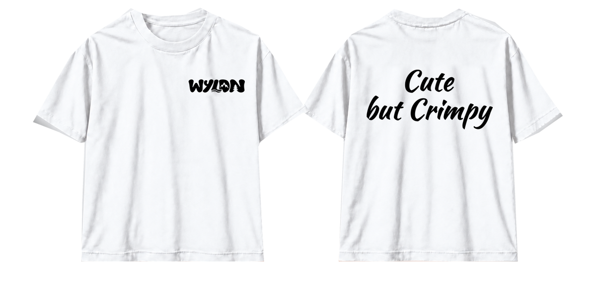 T-shirt CUTE BUT CRIMPY