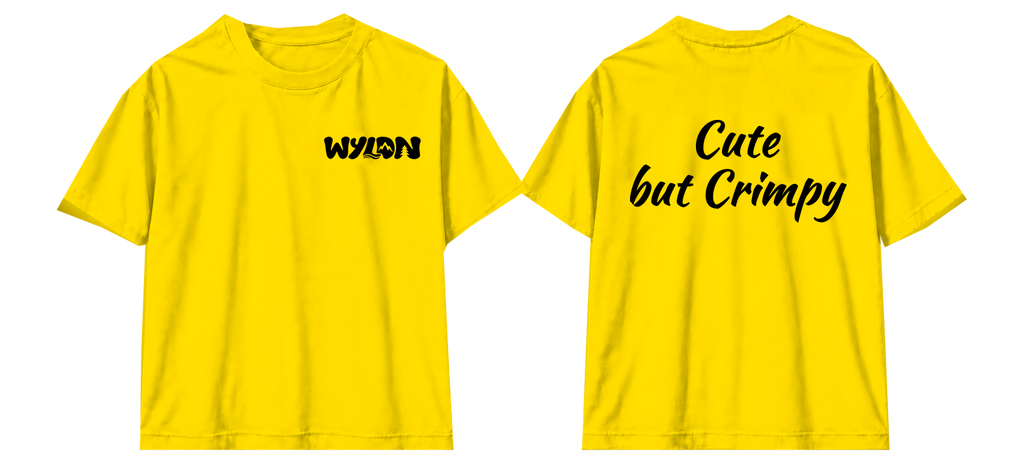 T-shirt CUTE BUT CRIMPY