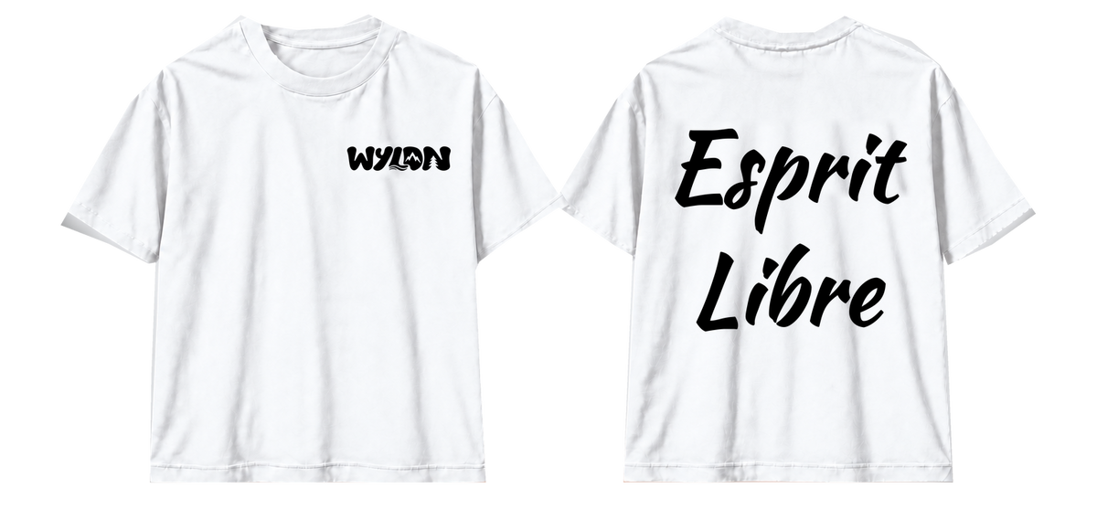 T-SHIRT ESPRIT LIBRE