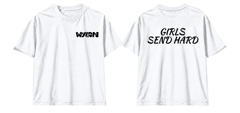 T-shirt GIRLS SEND HARD