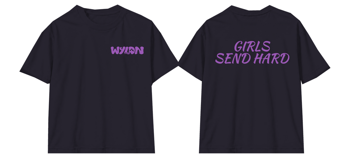 T-shirt GIRLS SEND HARD