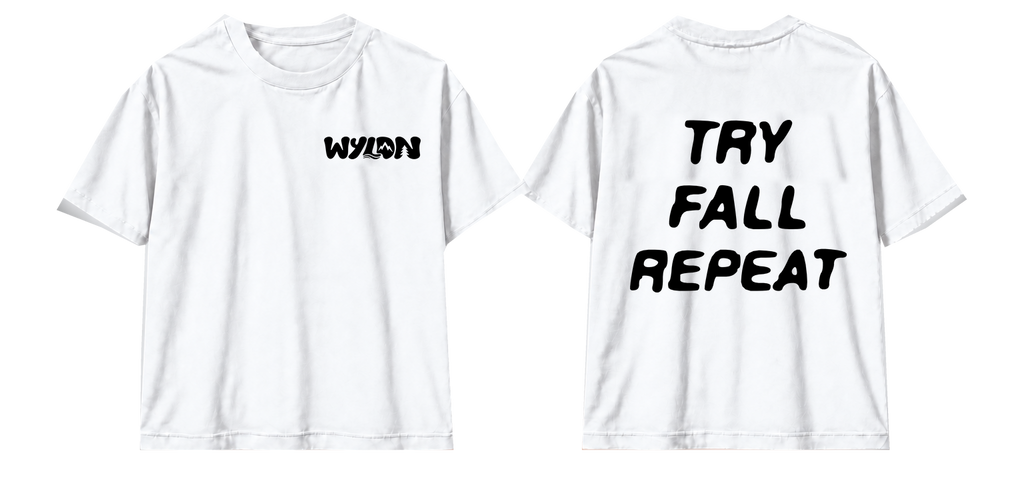 T-SHIRT TRY FALL REPEAT