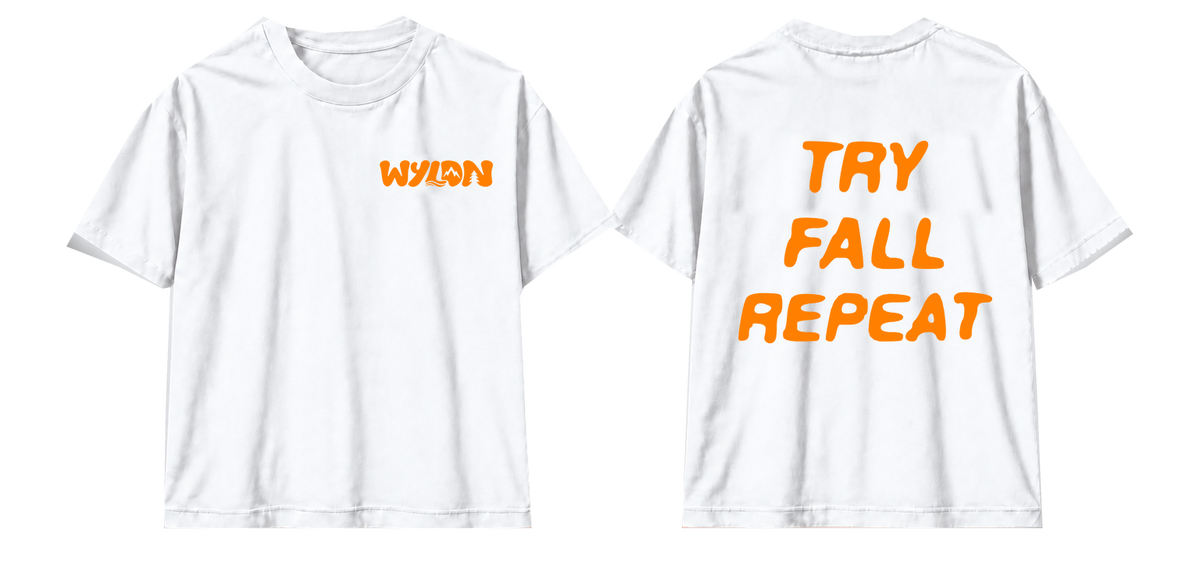 T-SHIRT TRY FALL REPEAT