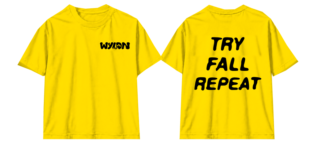 T-SHIRT TRY FALL REPEAT