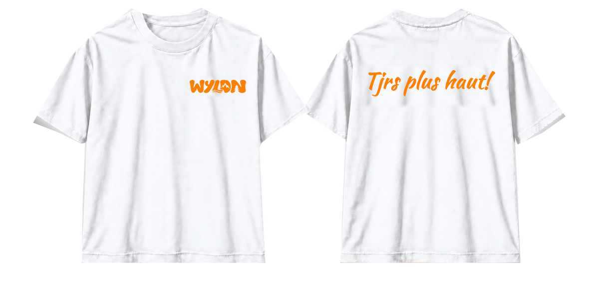 T-SHIRT TJRS PLUS HAUT!