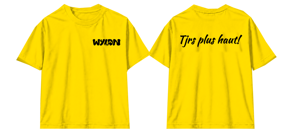 T-SHIRT TJRS PLUS HAUT!