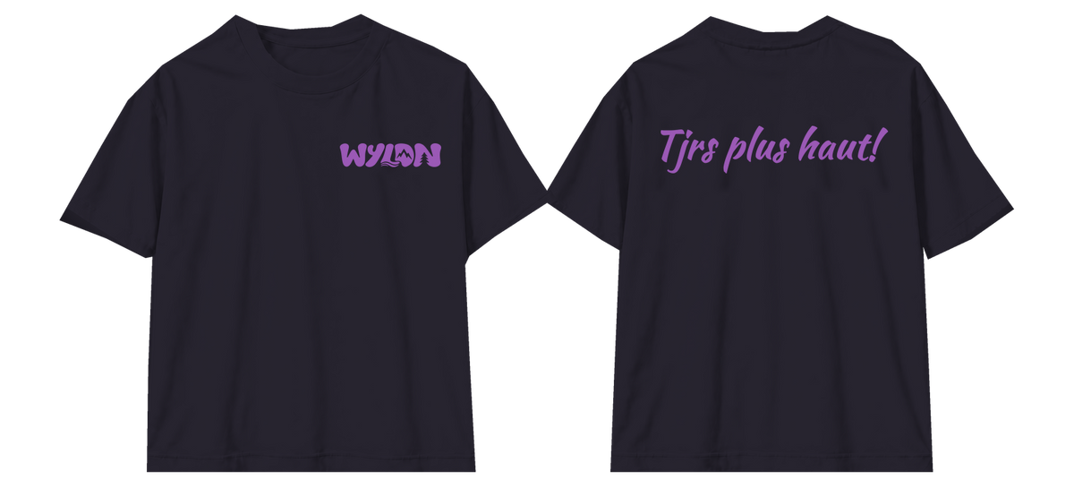 T-SHIRT TJRS PLUS HAUT!
