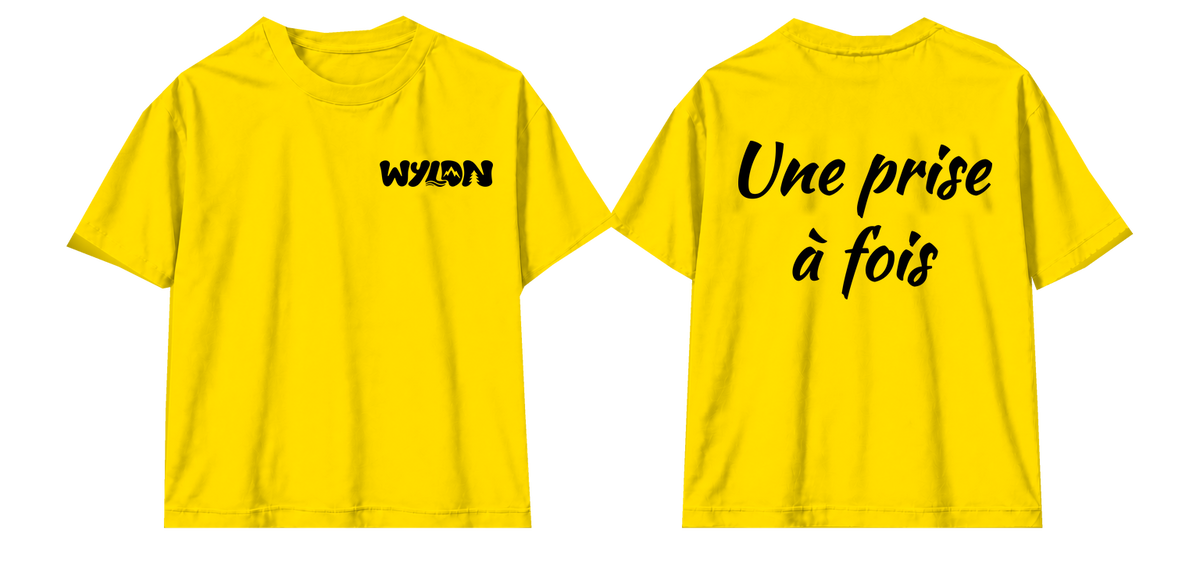 T-SHIRT UNE PRISE À FOIS