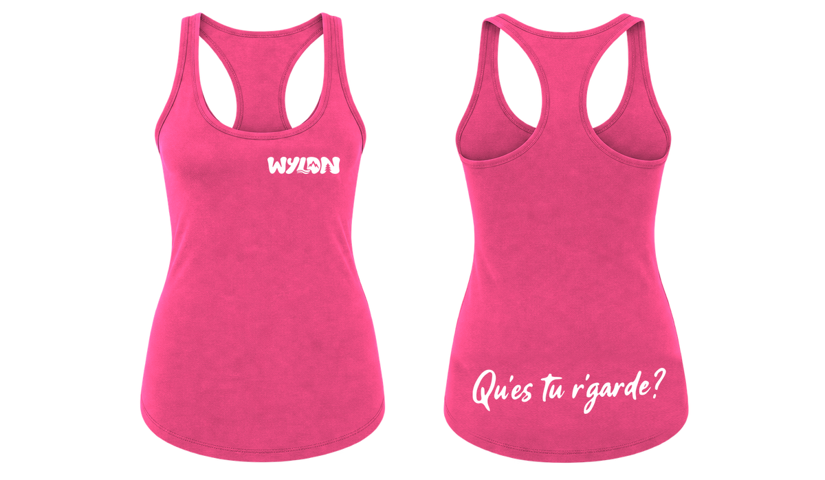 CAMISOLE FEMME WYLDN - QU'ES TU R'GARDE? (ARRIÈRE)