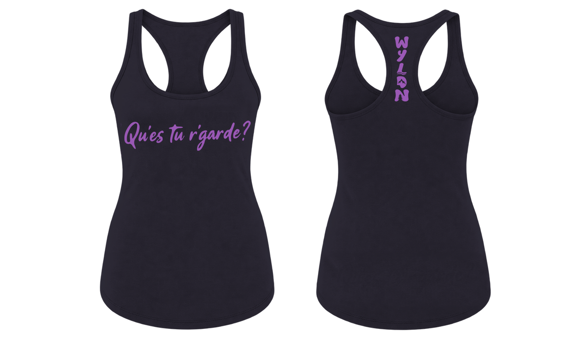 CAMISOLE FEMME WYLDN - QU'ES TU R'GARDE? (AVANT)