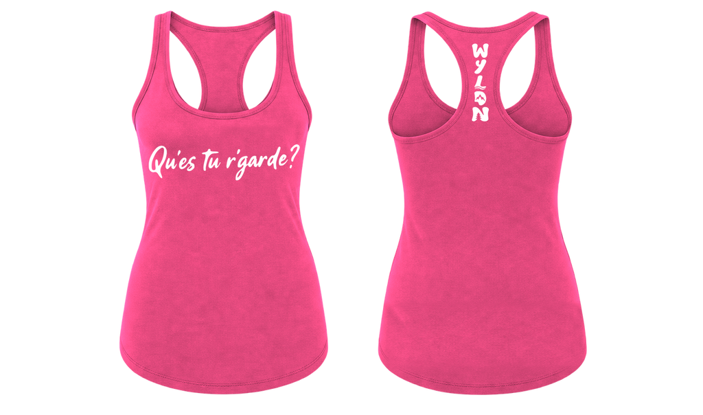 CAMISOLE FEMME WYLDN - QU'ES TU R'GARDE? (AVANT)